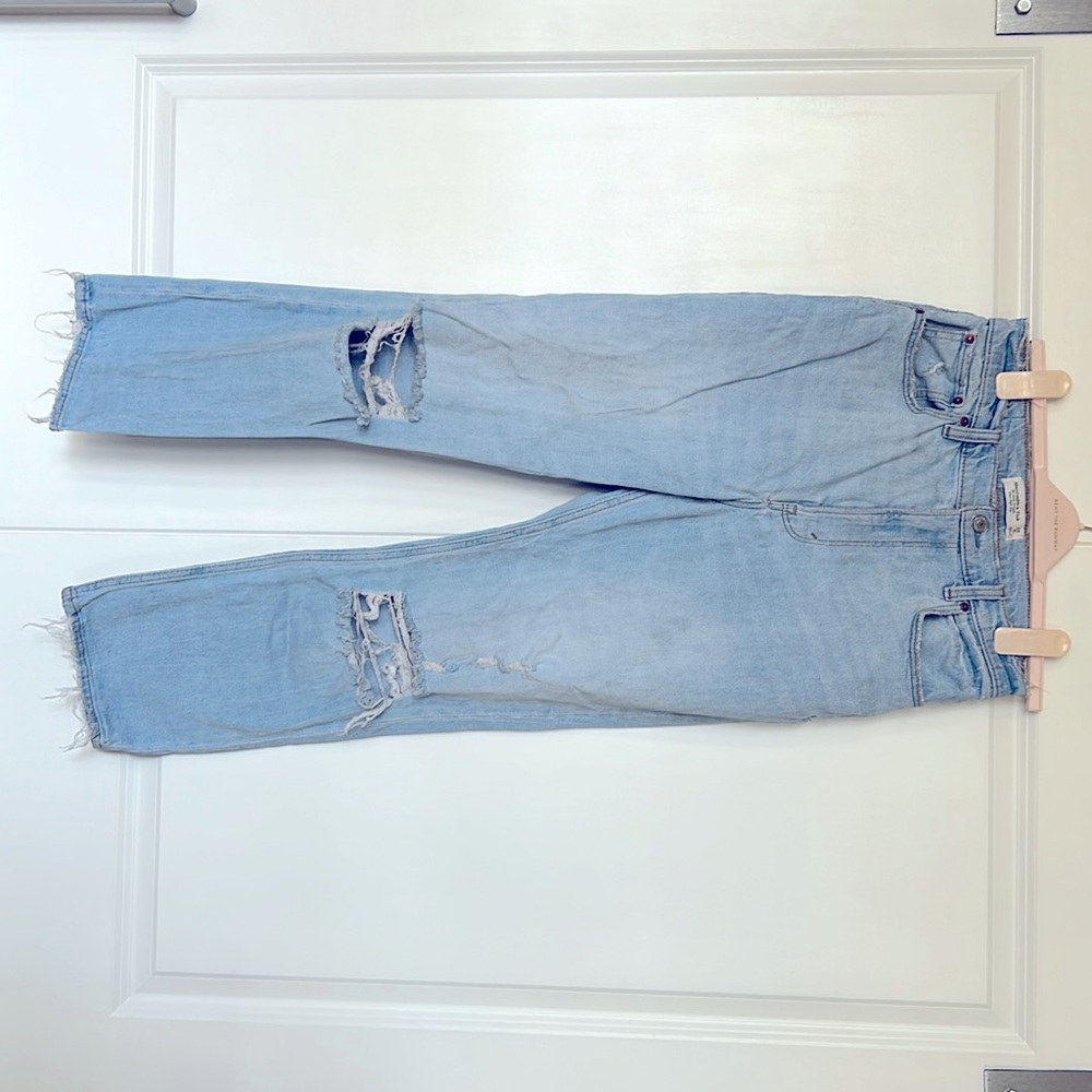 Abercrombie The Ankle Straight Ultra High Rise 29/8R
